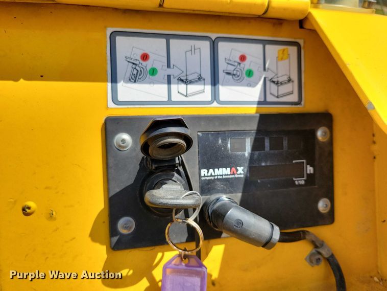 image for item DX7216 2009 Multiquip Rammax RX 1510-CI trench compactor