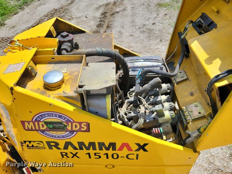 image for item DX7216 2009 Multiquip Rammax RX 1510-CI trench compactor