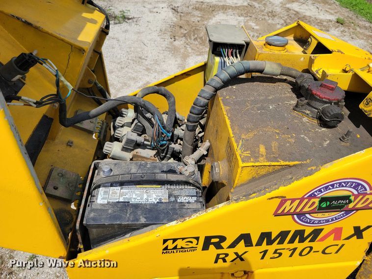 image for item DX7216 2009 Multiquip Rammax RX 1510-CI trench compactor