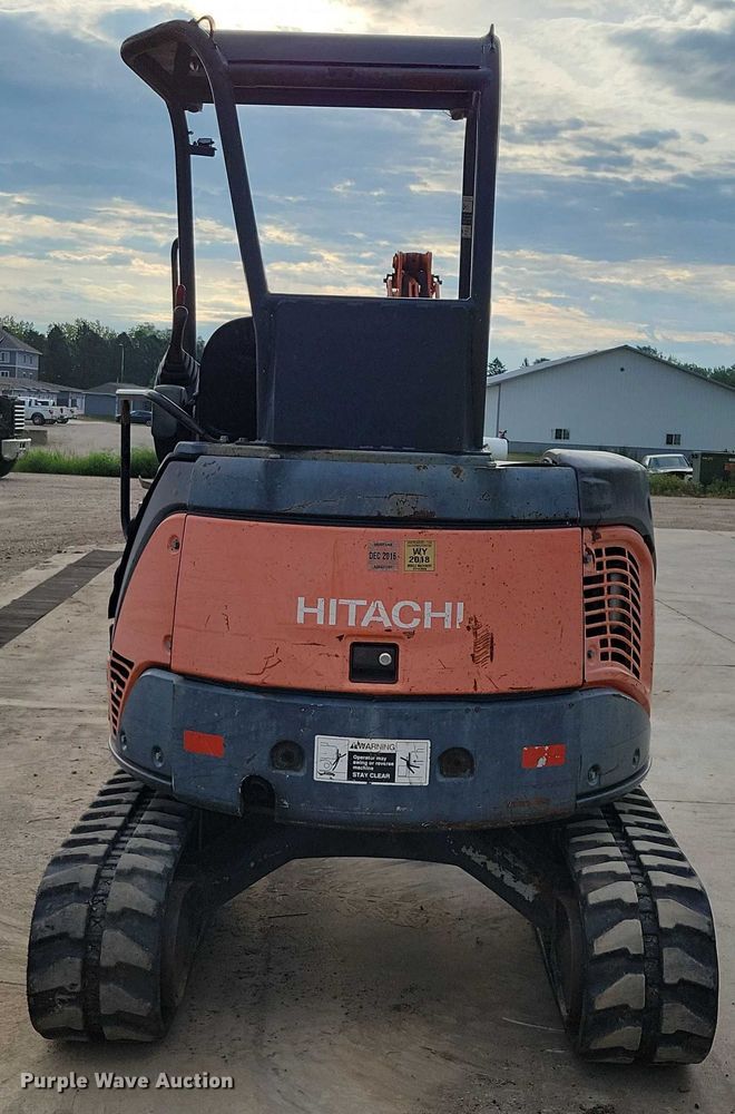 image for item DX7409 2006 Hitachi Zaxis 27U mini excavator