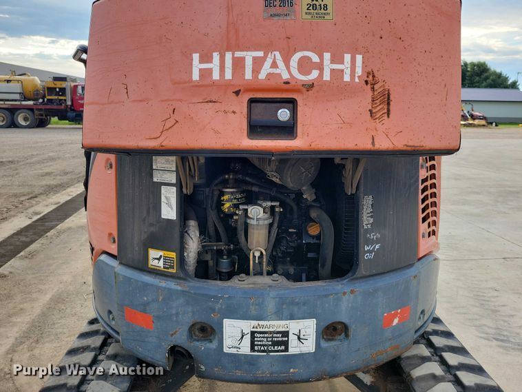 image for item DX7409 2006 Hitachi Zaxis 27U mini excavator