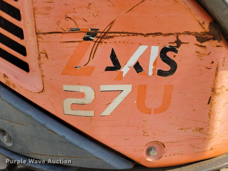 image for item DX7409 2006 Hitachi Zaxis 27U mini excavator