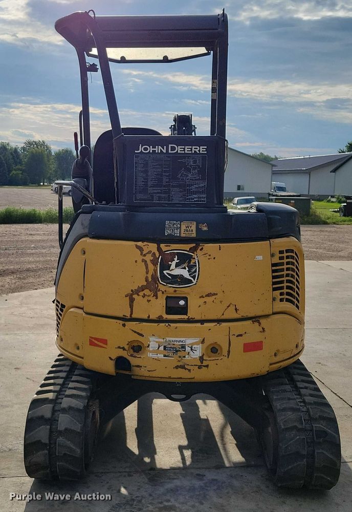 image for item DX7410 2012 John Deere  27D mini excavator