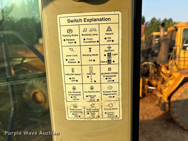 image for item DY0922 2018 Kawasaki 80Z7 wheel loader