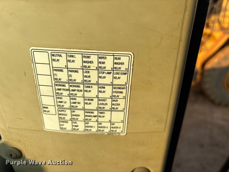 image for item DY0922 2018 Kawasaki 80Z7 wheel loader