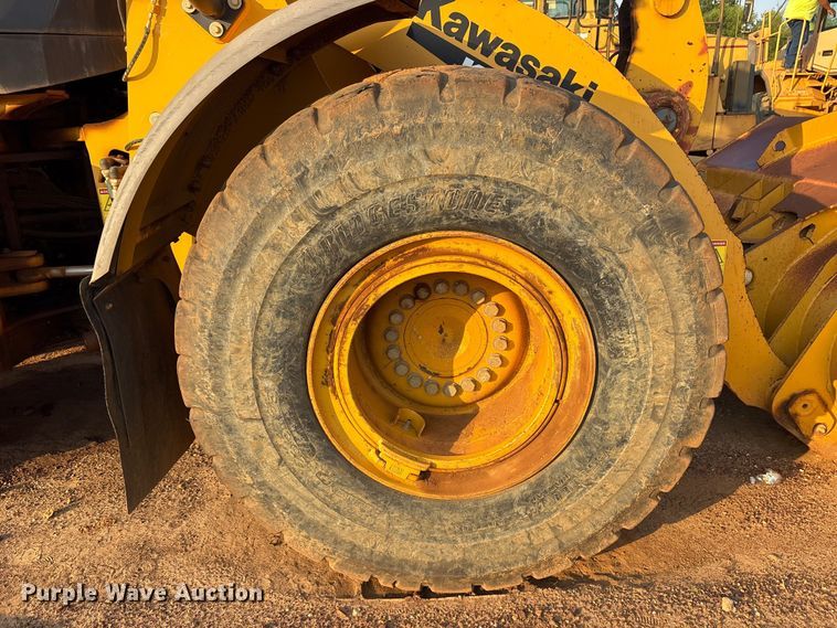 image for item DY0922 2018 Kawasaki 80Z7 wheel loader