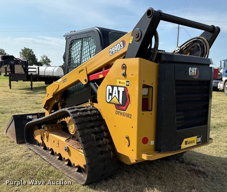 image for item DZ8825 2023 Caterpillar 299D3 tracked skid steer loader