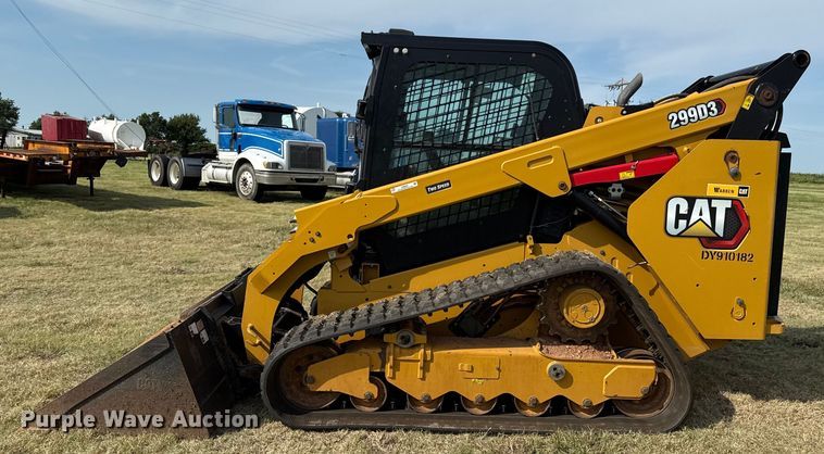 image for item DZ8825 2023 Caterpillar 299D3 tracked skid steer loader