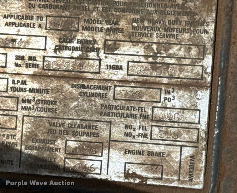 image for item DZ8828 1998 Mack RD690S ready mix truck