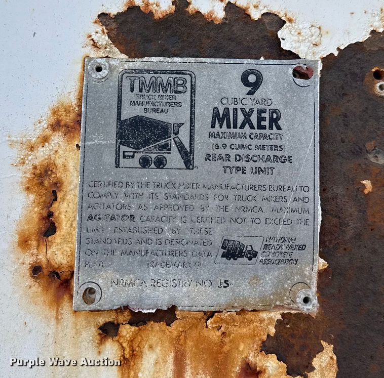 image for item DZ8831 1999 Sterling L-Line ready mix truck