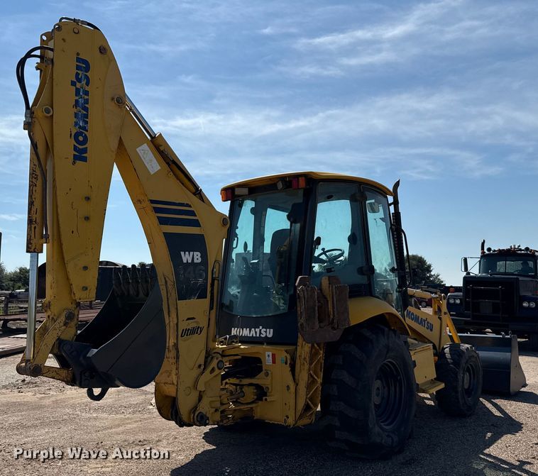 RETROEXCAVADORA 2007 KOMATSU WB146