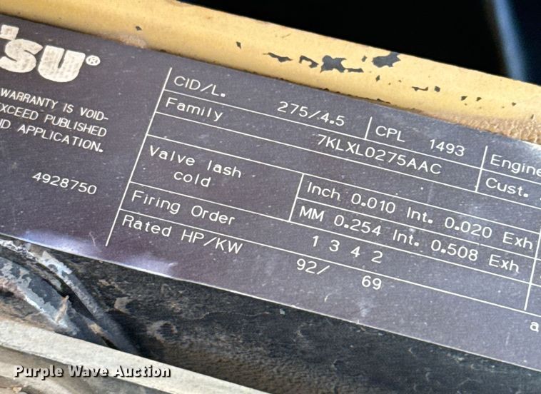 image for item DZ8878 2007 Komatsu WB146 backhoe