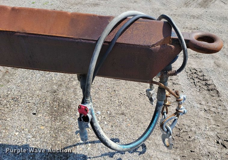 image for item EA2479 1992 Brady Truck Equip end dump pup trailer