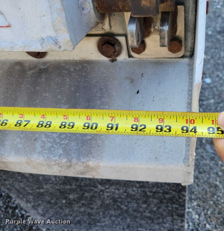 image for item EA2479 1992 Brady Truck Equip end dump pup trailer