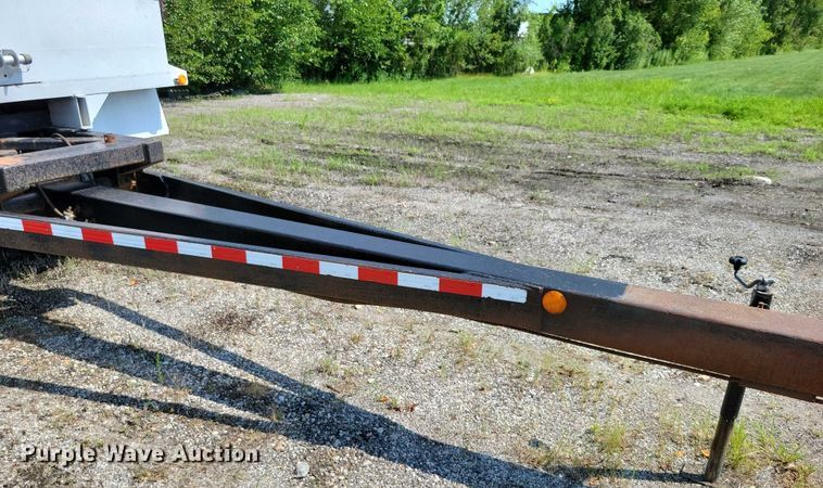 image for item EA2480 1994 Brady Truck Equip end dump pup trailer