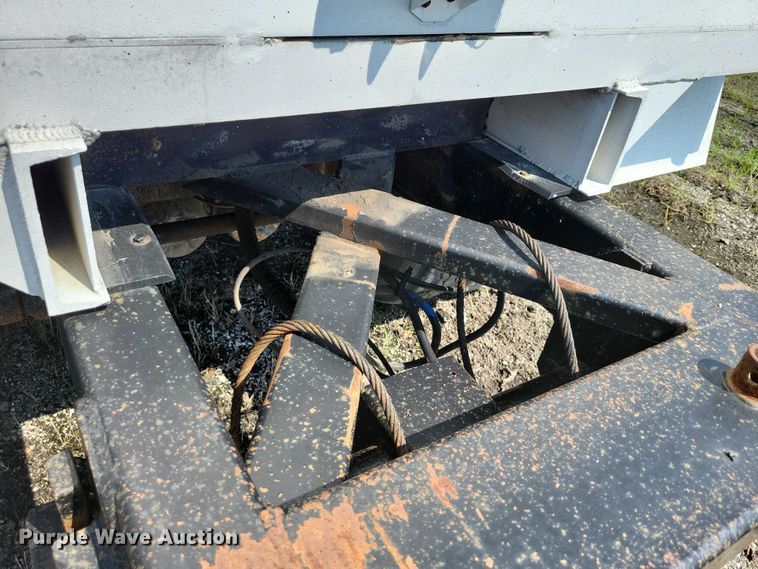 image for item EA2480 1994 Brady Truck Equip end dump pup trailer