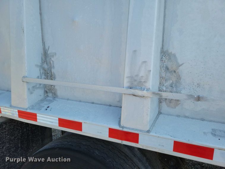 image for item EA2480 1994 Brady Truck Equip end dump pup trailer