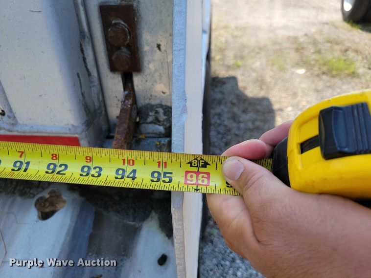 image for item EA2480 1994 Brady Truck Equip end dump pup trailer