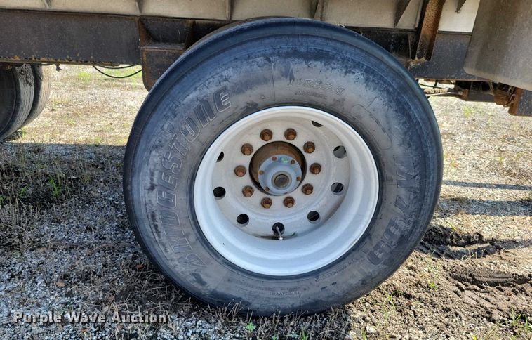 image for item EA2480 1994 Brady Truck Equip end dump pup trailer