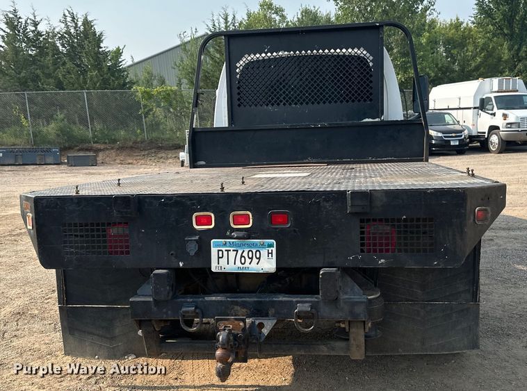 image for item EB2810 2004 GMC C4500 Crew Cab flatbed truck