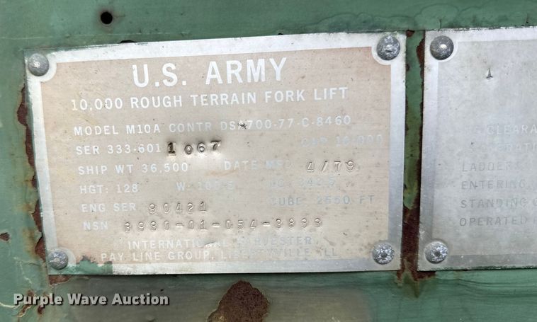 image for item EB2837 1979 International Harvester 530 wheel loader