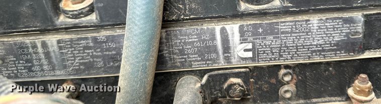 image for item EB2839 2002 Kenworth W900  ready mix truck