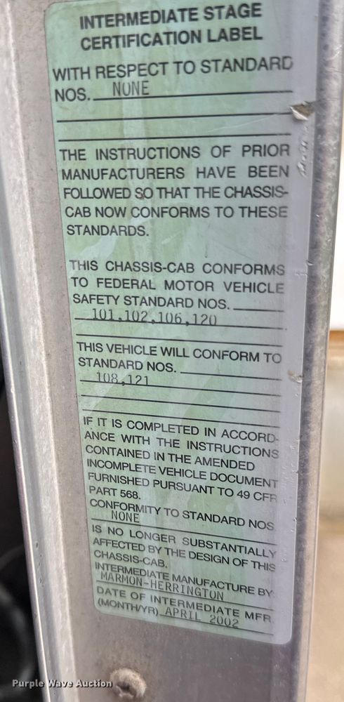 image for item EB2839 2002 Kenworth W900  ready mix truck