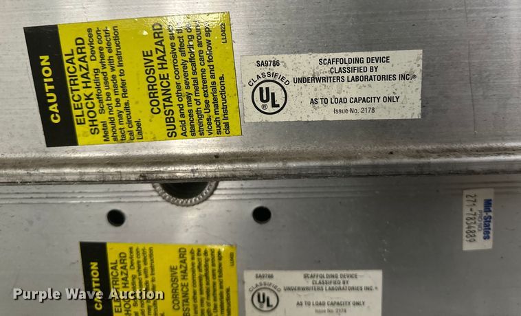 image for item EB2843 Green Bull (5) Green Bull scaffolding planks