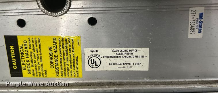 image for item EB2843 Green Bull (5) Green Bull scaffolding planks