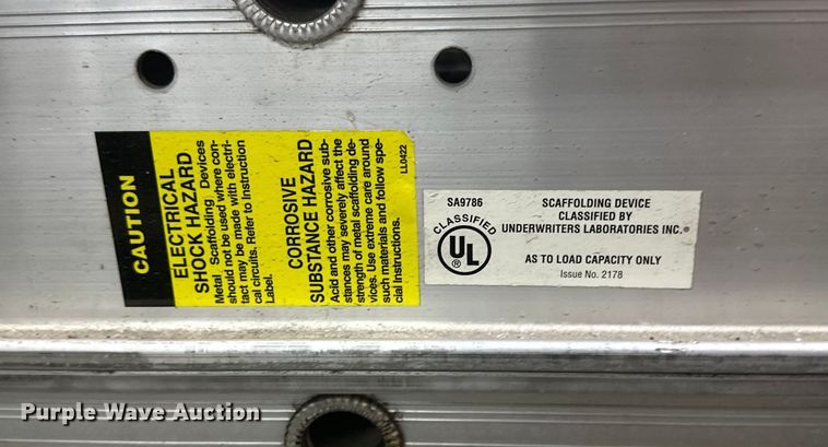 image for item EB2845 (5) Green Bull scaffolding planks