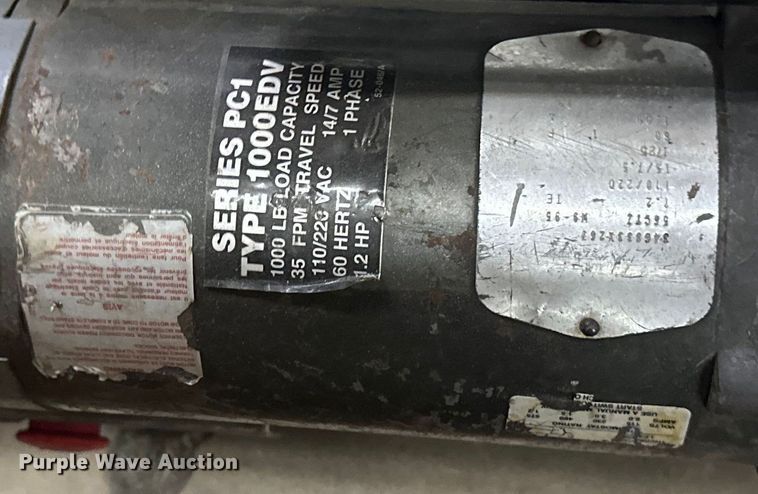 image for item EB2849 (5) Power climber PC1 1000EDV scaffold climbers