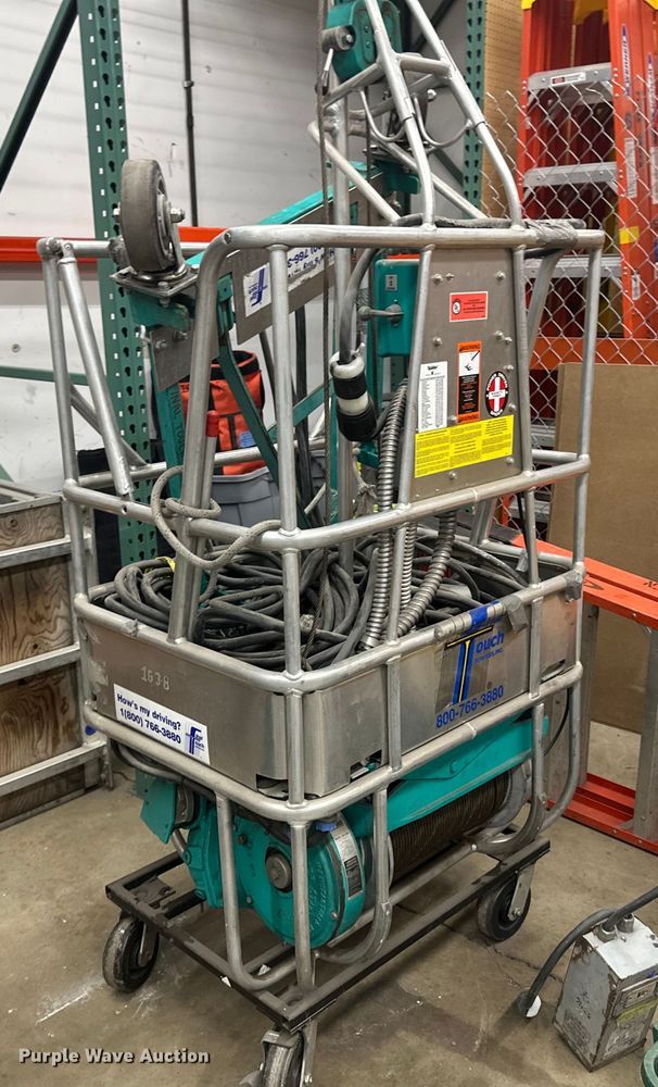 image for item EB2851 (2) Spider ST-180-5 platform system suspended scaffolding 