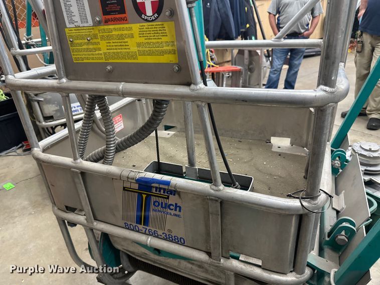 image for item EB2851 (2) Spider ST-180-5 platform system suspended scaffolding 