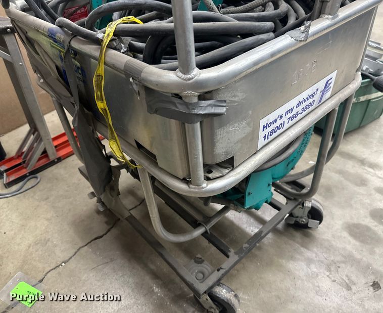 image for item EB2851 (2) Spider ST-180-5 platform system suspended scaffolding 