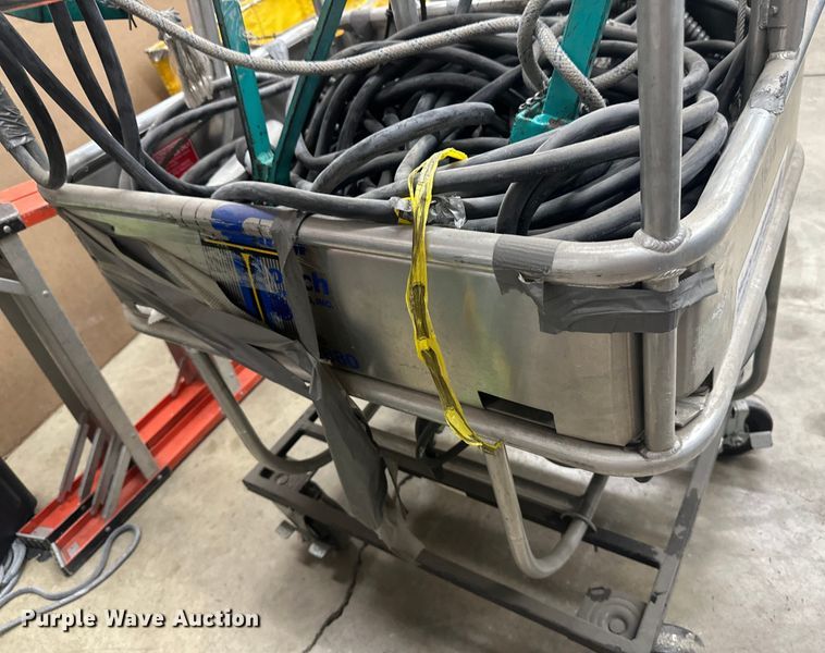 image for item EB2851 (2) Spider ST-180-5 platform system suspended scaffolding 