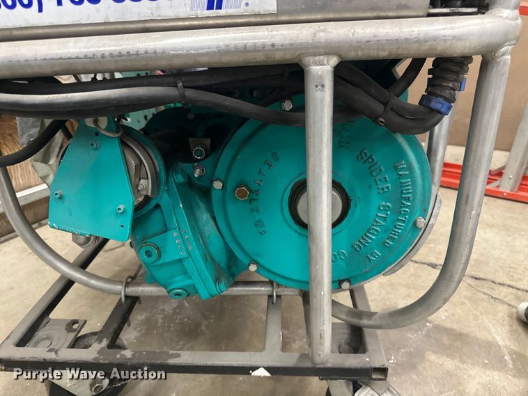 image for item EB2851 (2) Spider ST-180-5 platform system suspended scaffolding 