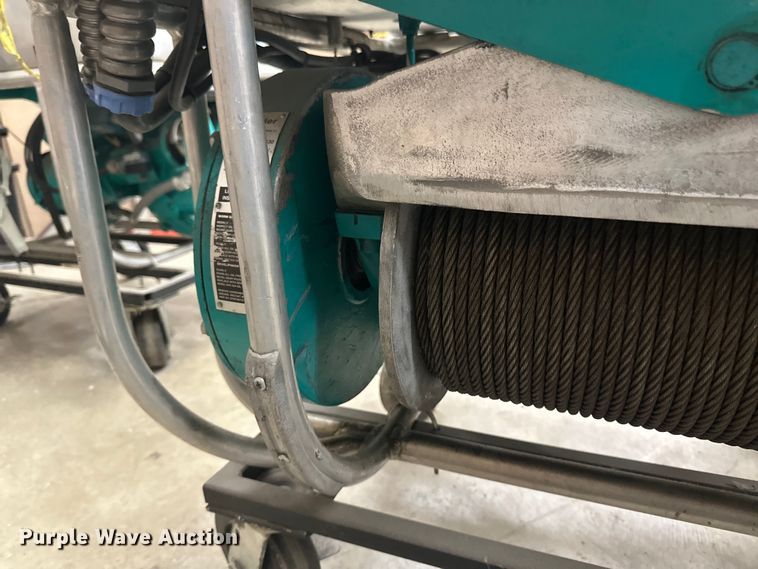 image for item EB2851 (2) Spider ST-180-5 platform system suspended scaffolding 