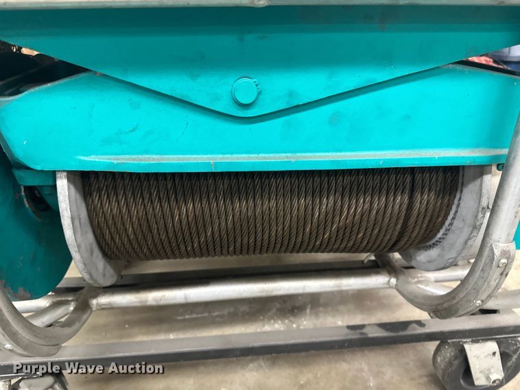 image for item EB2851 (2) Spider ST-180-5 platform system suspended scaffolding 