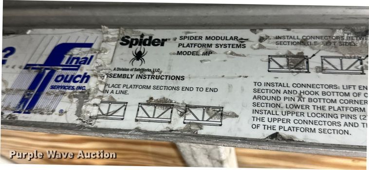 image for item EB2852 Spider modular platform systems