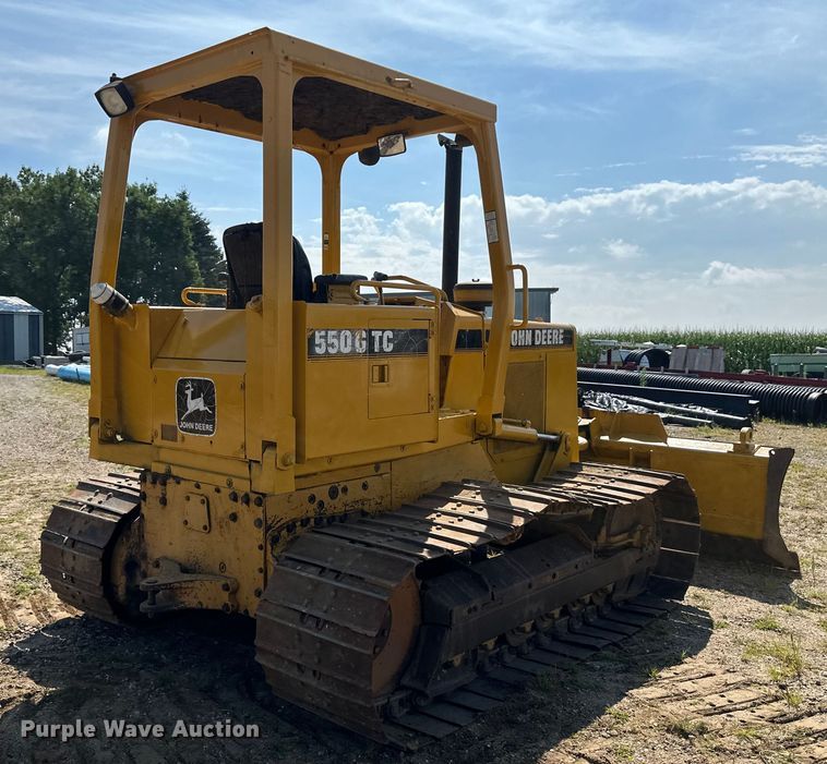 TOPADOR FRONTAL 1994 JOHN DEERE 550G