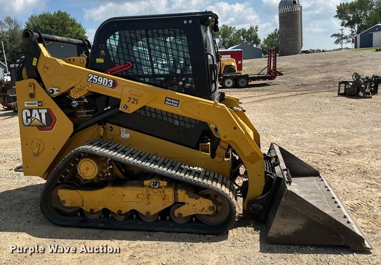 MINI CARGADOR SOBRE ORUGAS 2023 CATERPILLAR 259D3