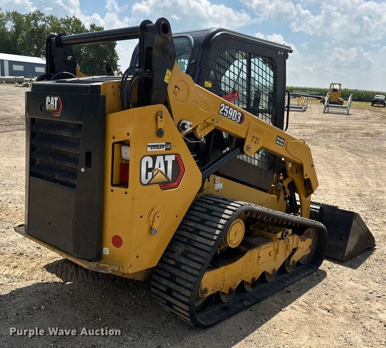 MINI CARGADOR SOBRE ORUGAS 2023 CATERPILLAR 259D3