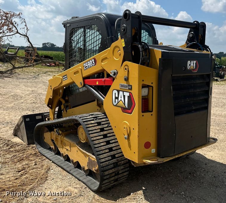 image for item EB2895 2023 Caterpillar 259D3 tracked skid steer loader