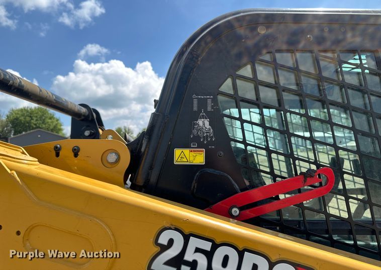 image for item EB2895 2023 Caterpillar 259D3 tracked skid steer loader