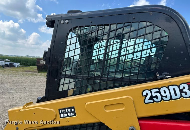 image for item EB2895 2023 Caterpillar 259D3 tracked skid steer loader