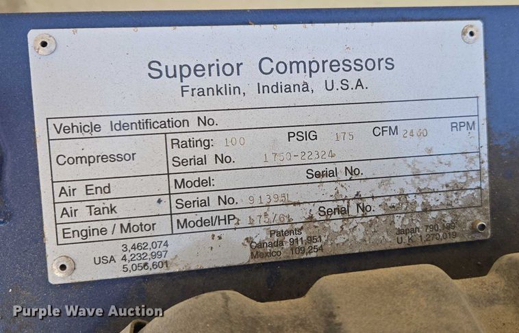 image for item EC1118 Grimmer Schmidt 175 air compressor