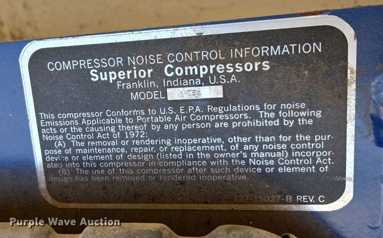 image for item EC1118 Grimmer Schmidt 175 air compressor