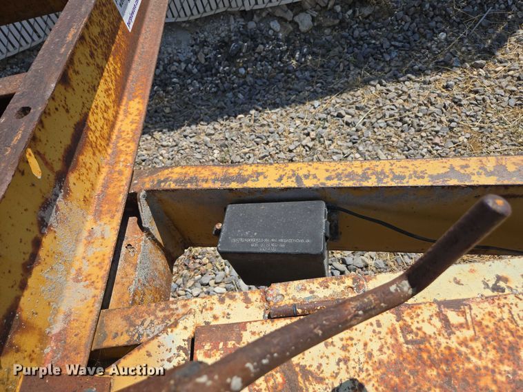 image for item EC1120 1984 Zieman tilt deck utility trailer