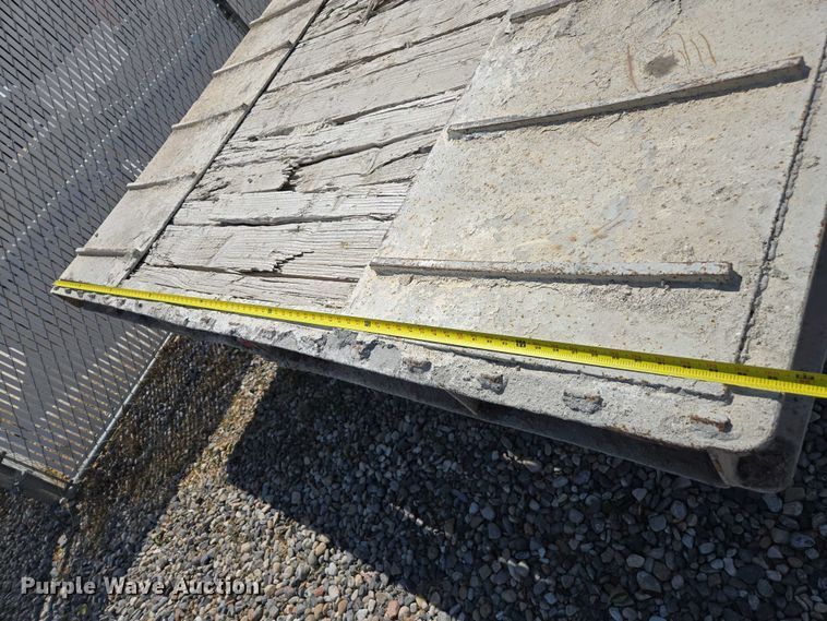 image for item EC1120 1984 Zieman tilt deck utility trailer