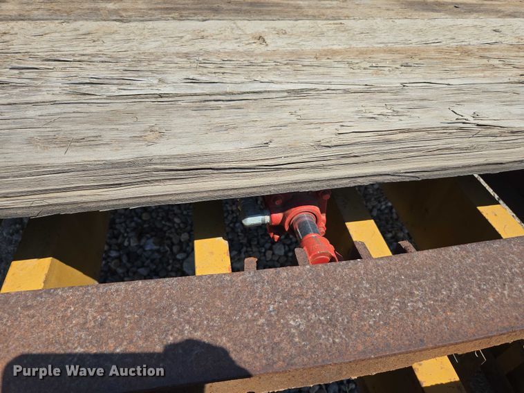 image for item EC1120 1984 Zieman tilt deck utility trailer